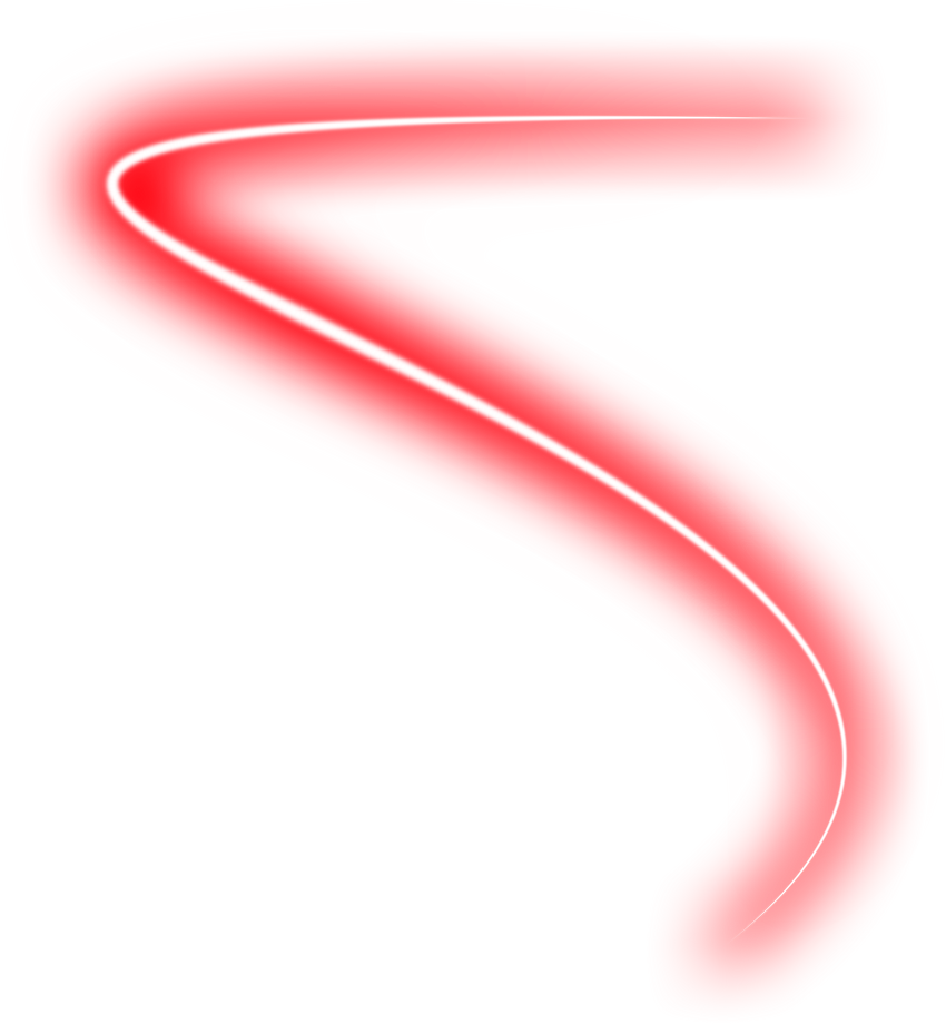 Red Neon Swirl